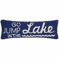 Puesta En Escena 8 x 24 in. Jump in Lake Hook Pillow PU3691724